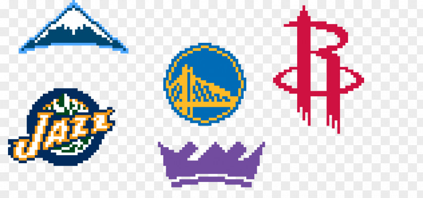 Nba The NBA Finals Logo Pixel Art PNG