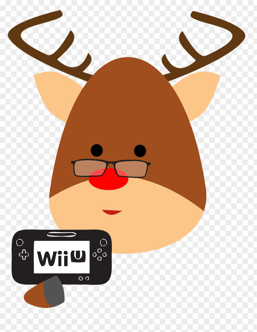 Reindeer Wii U Clip Art Image Drawing PNG
