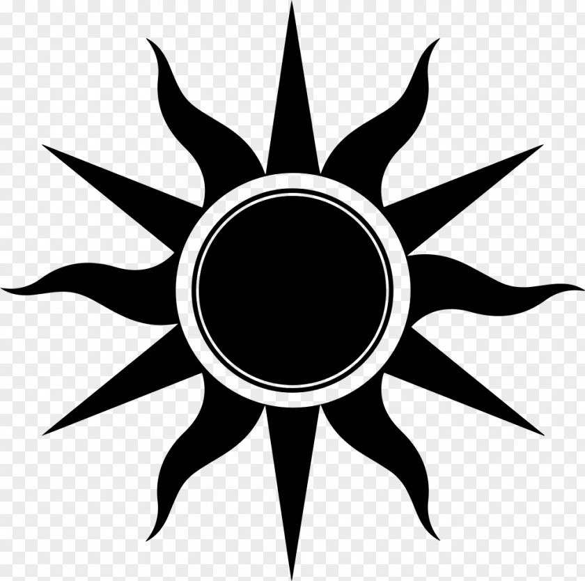 SUN RAY Black Sun Solar Symbol Inca Empire PNG