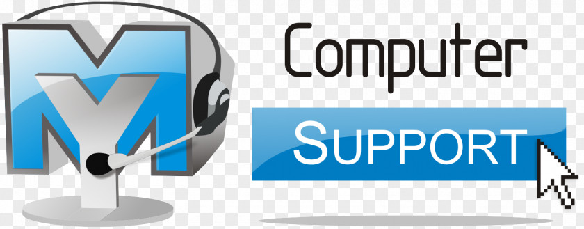Laptop My Computer Support Repair Technician Logo PNG