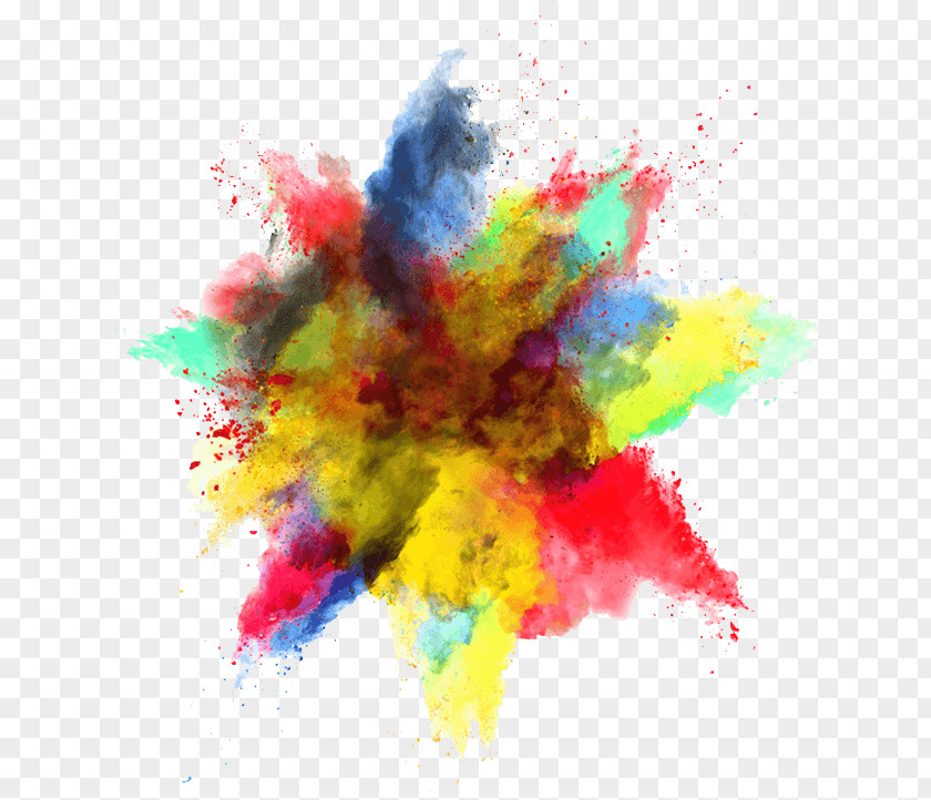Photography Dust Color Explosion PNG