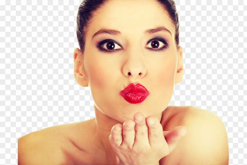 Beauty Offer Kisses Air Kiss Red Icon PNG