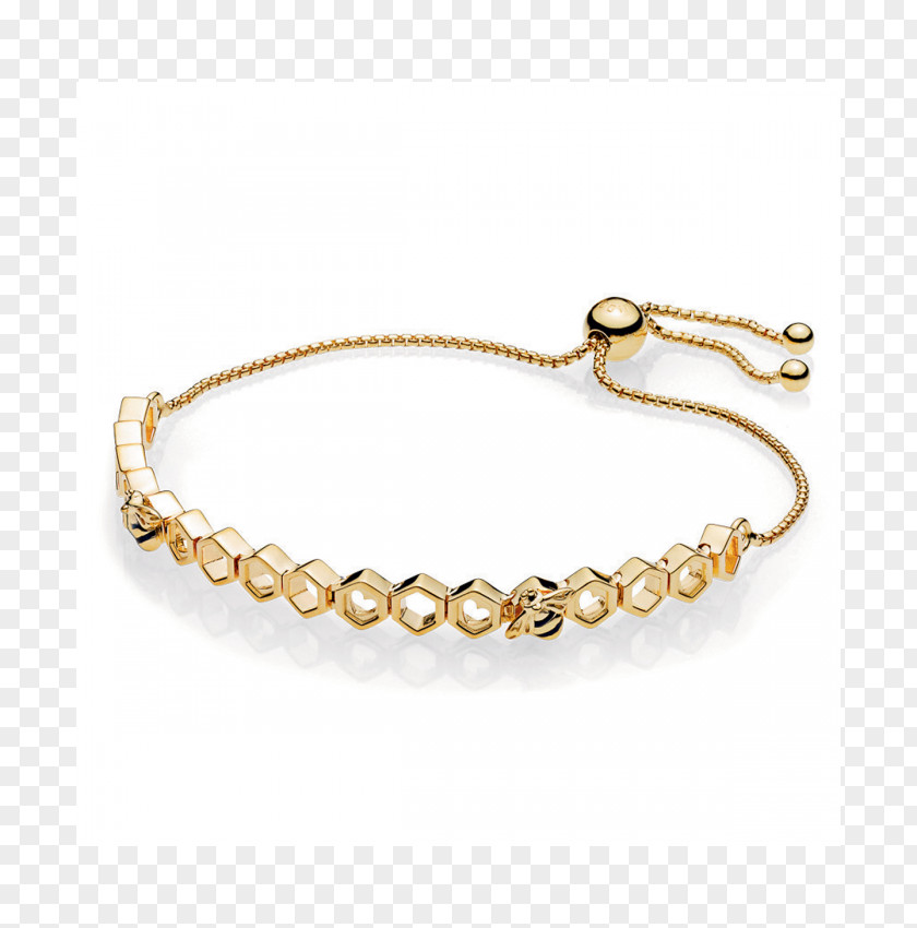 Bee Pandora Charm Bracelet Jewellery PNG
