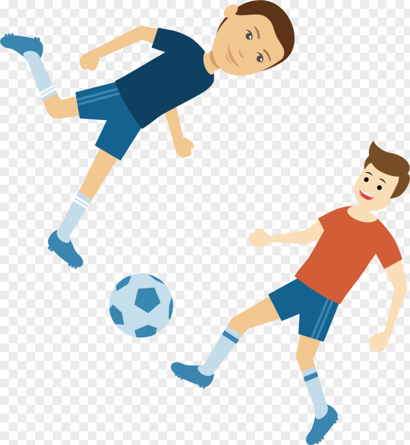 Playing Soccer Clip Art Illustration Image PNG