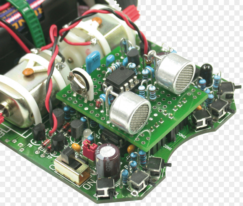 Robot Microcontroller ASURO Electronics Kit PNG