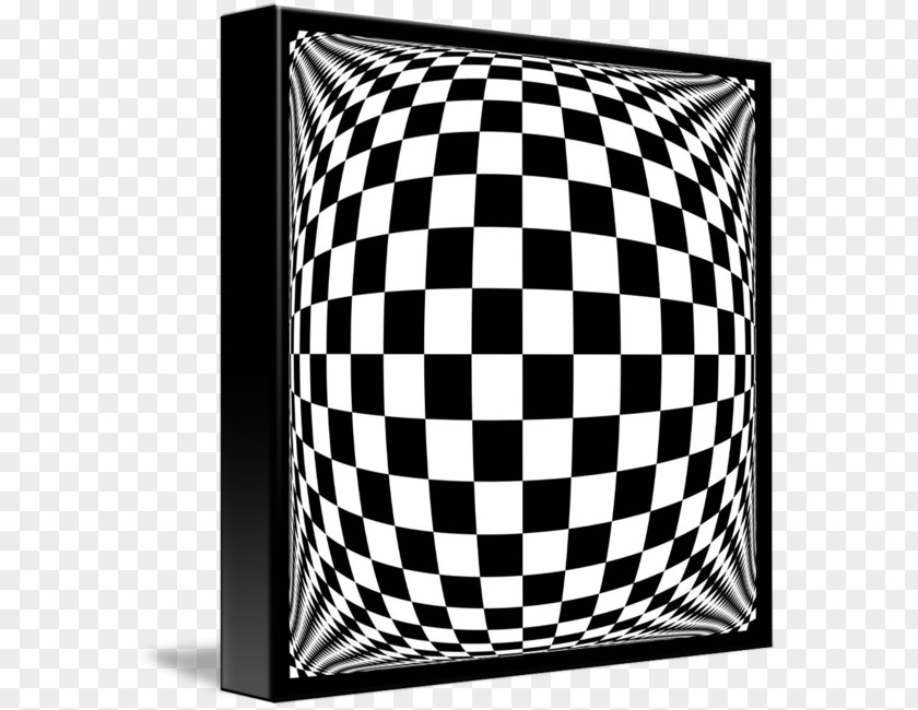 Checker Pattern Op Art Abstract Visual Arts PNG