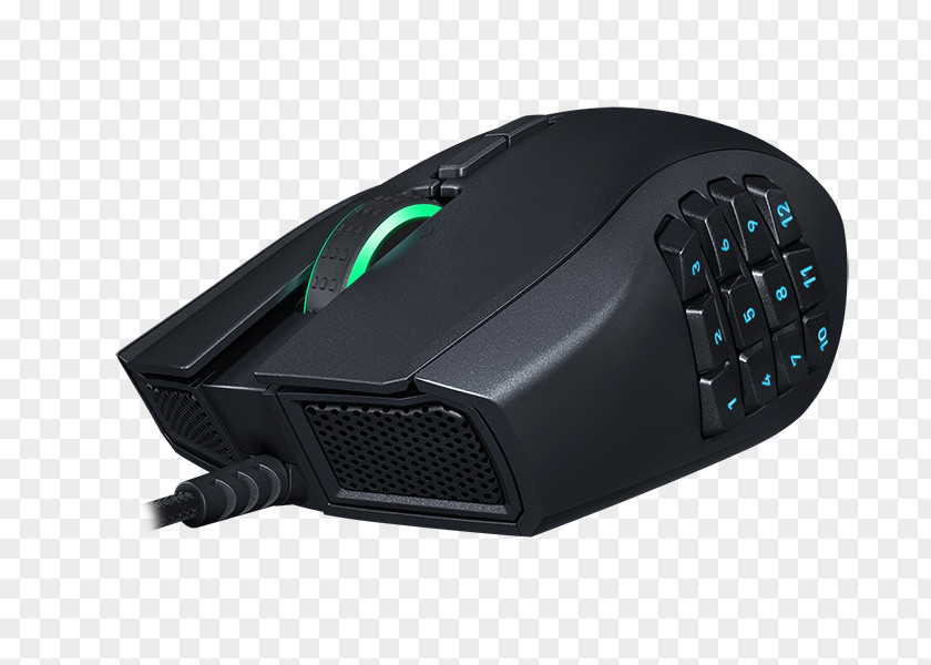 Computer Mouse Razer Naga Chroma Keyboard Massively Multiplayer Online Game PNG