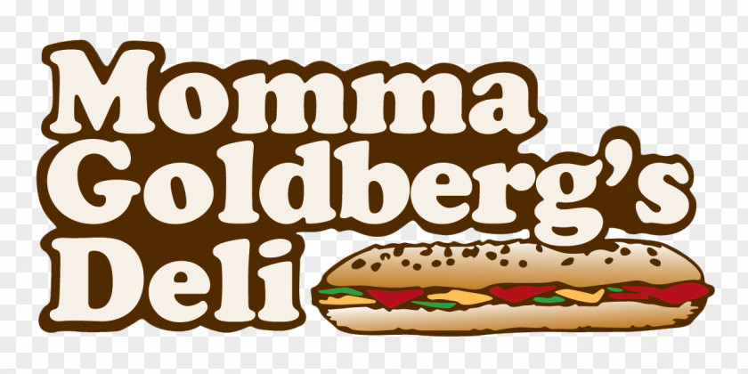 Hot Dog Momma Goldberg's Deli Junk Food Cheeseburger Logo PNG