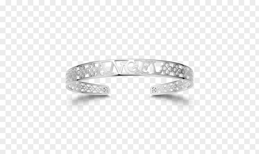 Silver Bangle Sterling Bracelet Jewellery PNG