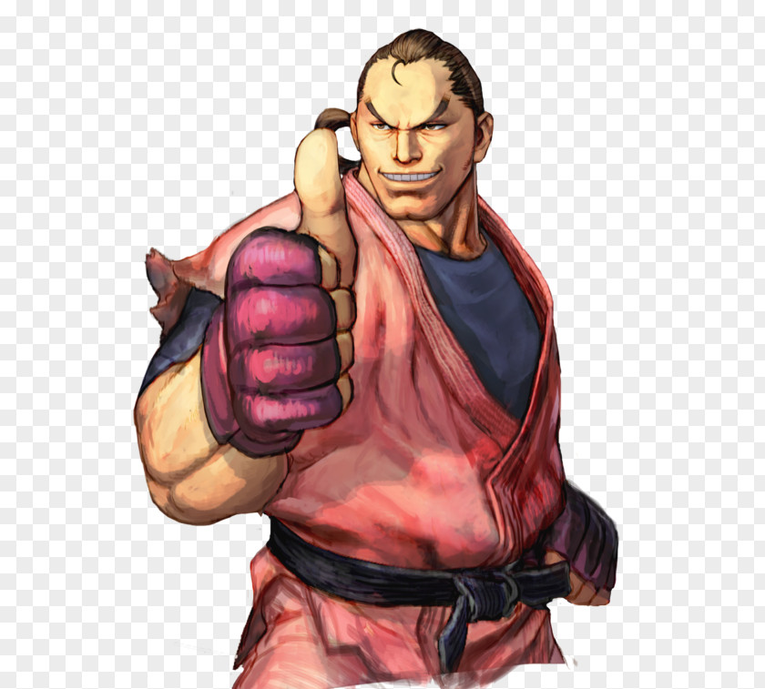 Ultra Street Fighter IV Dan Hibiki Sagat PNG