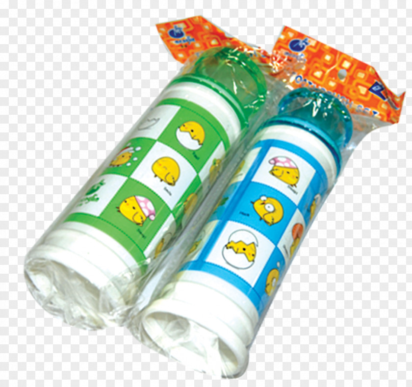 Cartoon Water Bottle Zibo Plastic Ribbon PNG