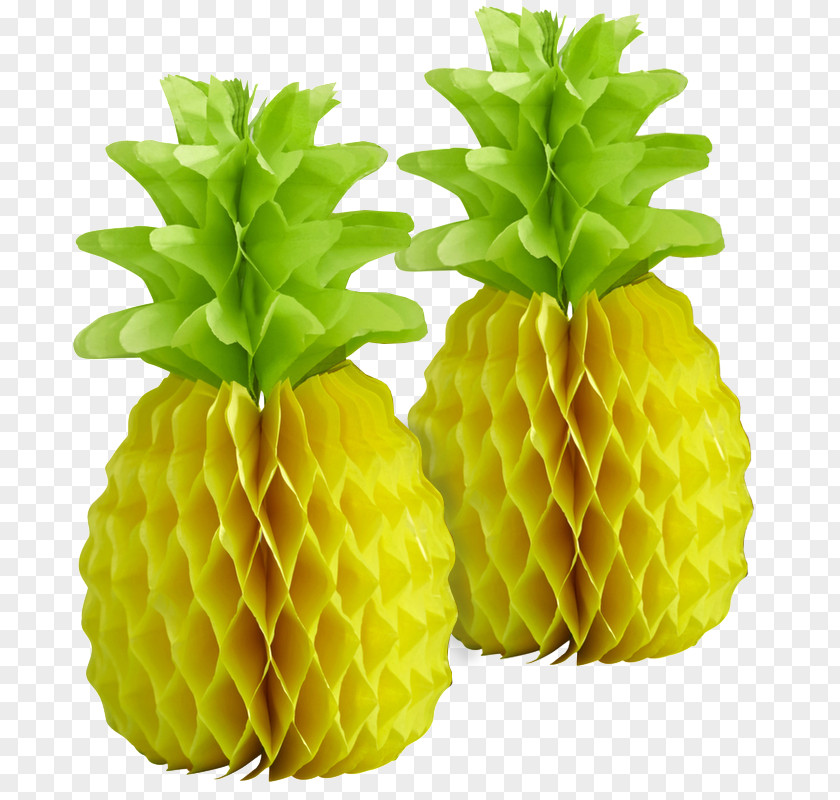 Pineapple Fruit Honeycomb Summer Party PNG