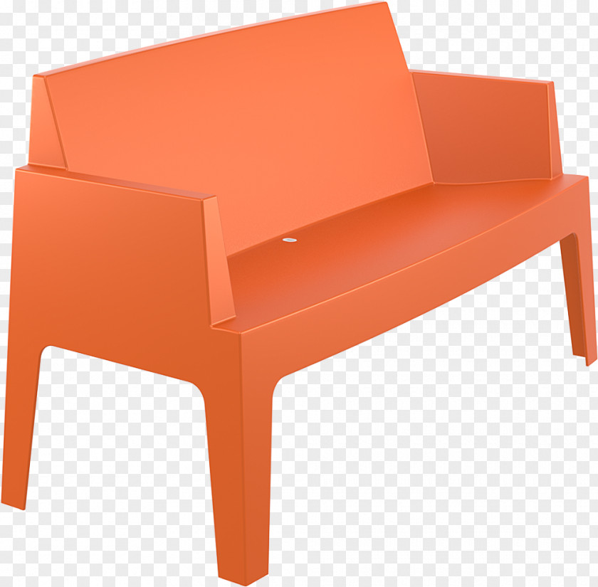 Sofa Plastic Bench Chair Garden Furniture Couch PNG