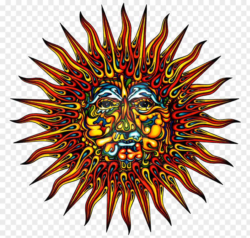 Sunlight 13 0 1 Psychedelic Art Psychedelia Drawing Clip PNG