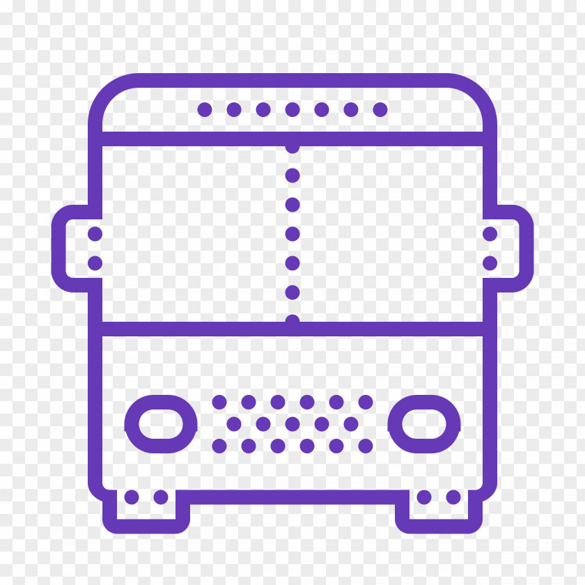 Bus Transport Trolley Dotty Dots PNG