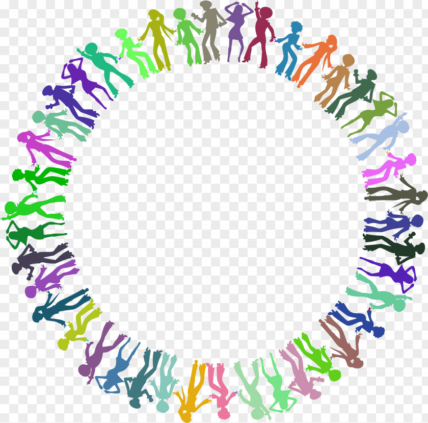 Circle Frame Disco Dance Clip Art PNG