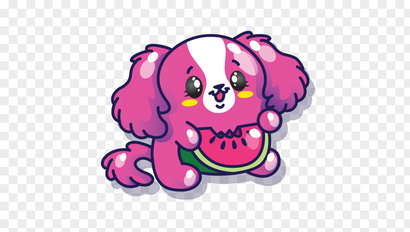 Cocker Spaniel POPS Kids Child Octopus Plush Toy PNG