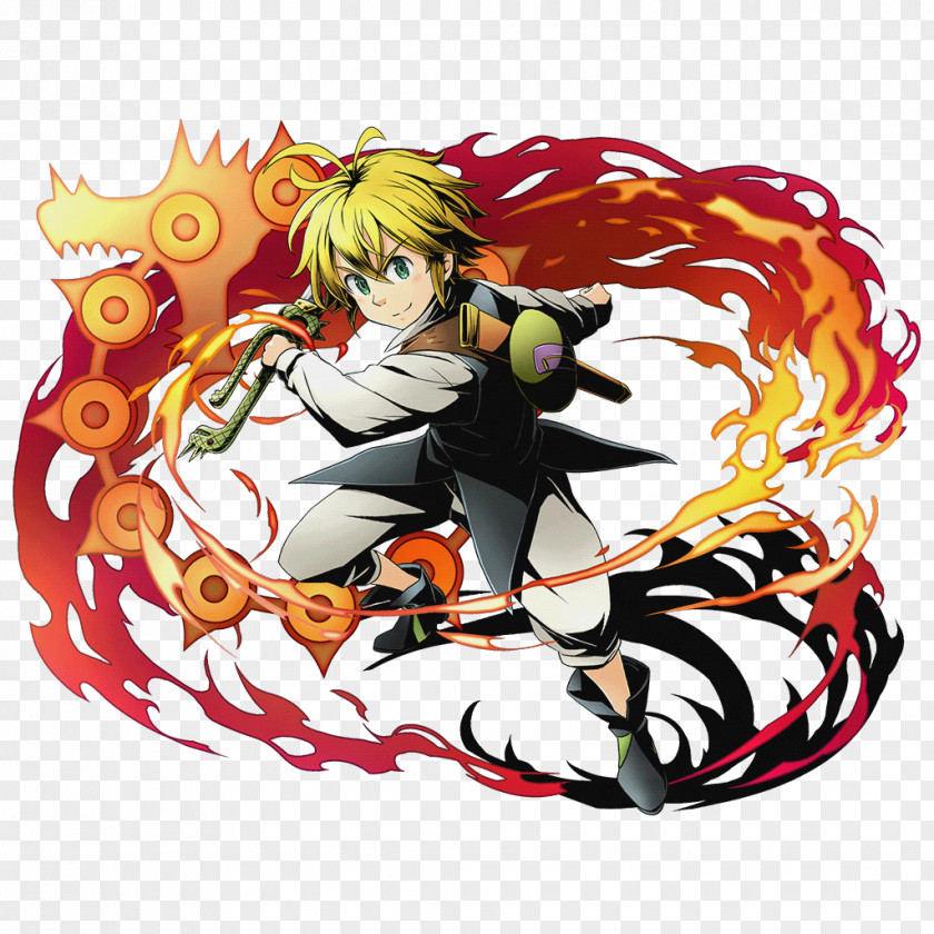 Divine Gate The Seven Deadly Sins Meliodas PNG