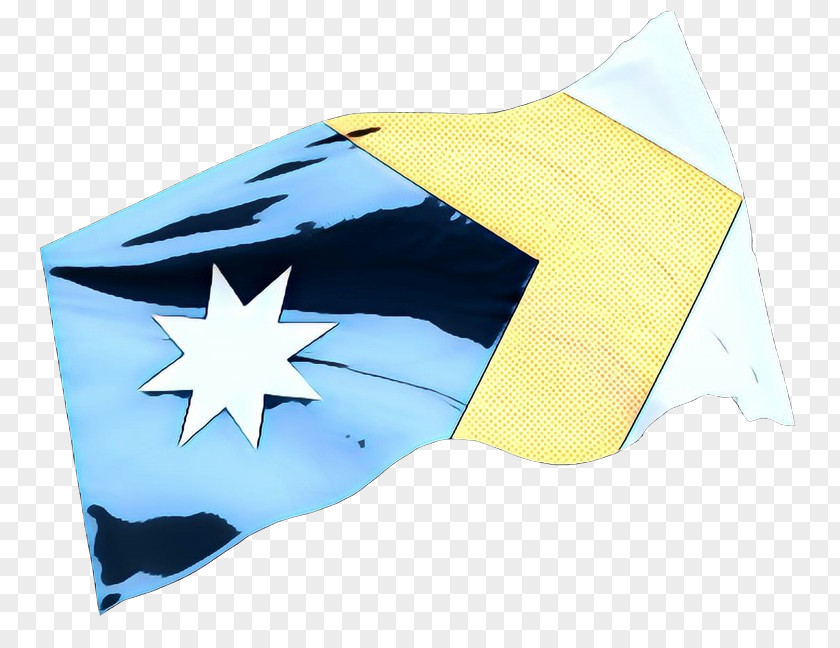 Flag Blue Retro Background PNG