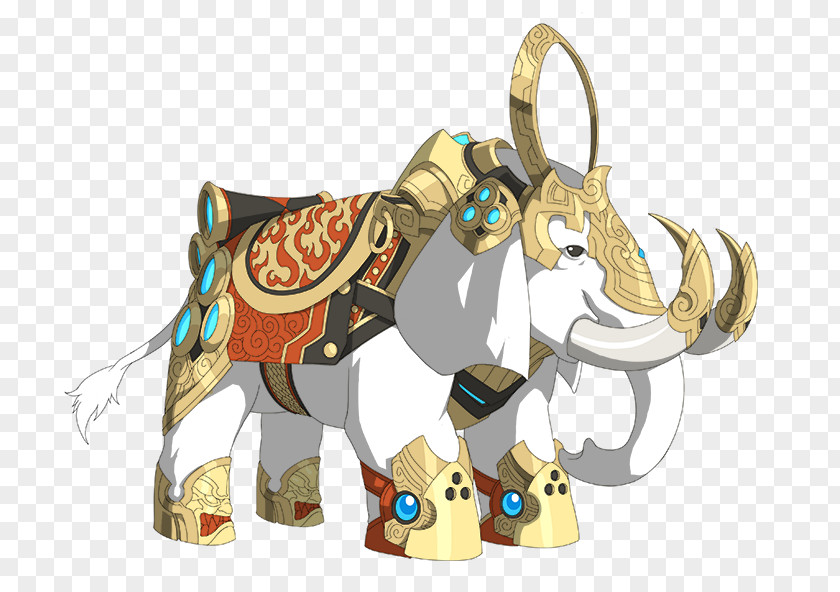 White Elephant Indian Horse Mammal Character Cartoon PNG