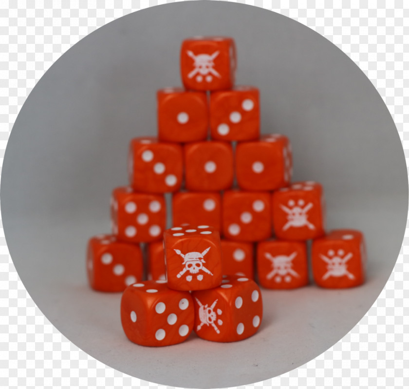 Cast Dice Orange S.A. PNG