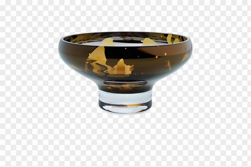 Glass Bowl 01504 Brass PNG