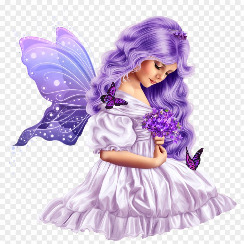 Little Fairy Angel Child Clip Art PNG