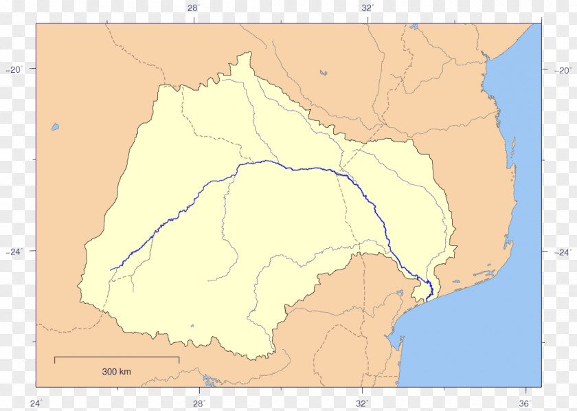 Map Generic Mapping Tools Limpopo River Wikimedia Commons Drainage Basin PNG