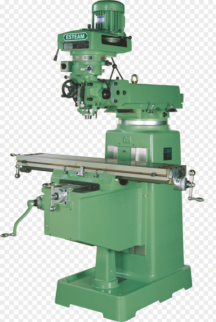 Milling Machine Grinding Tool Manufacturing PNG