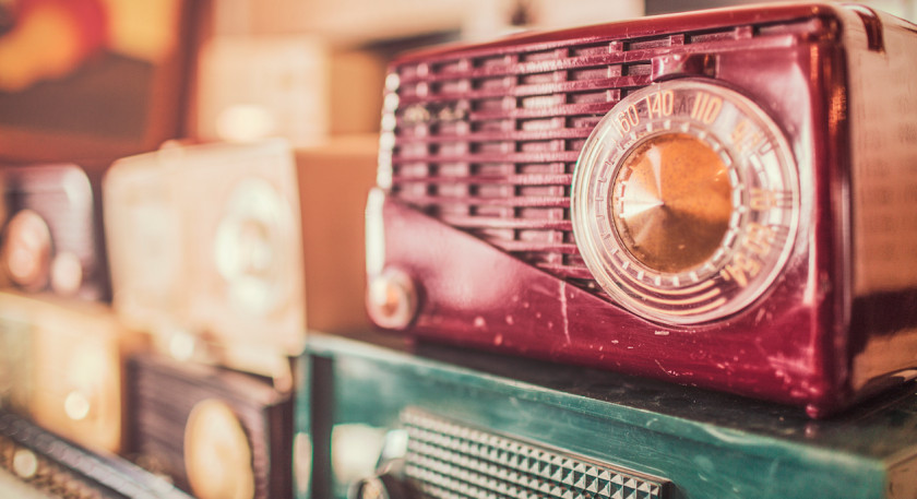Retro Golden Age Of Radio Antique Broadcasting PNG