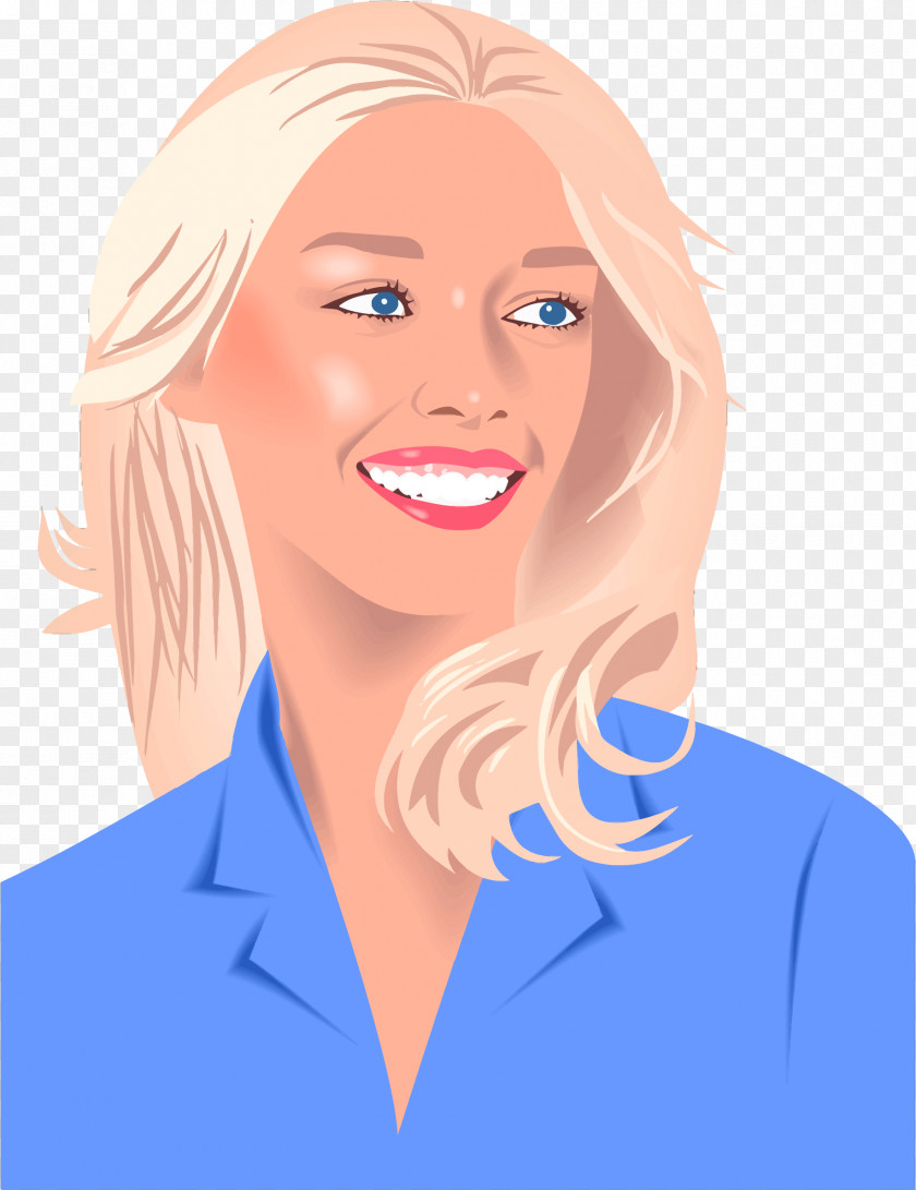 Woman's Day Blond Woman Clip Art PNG