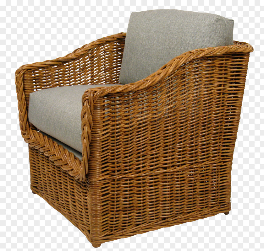 Chair Wicker Garden Furniture Basket PNG