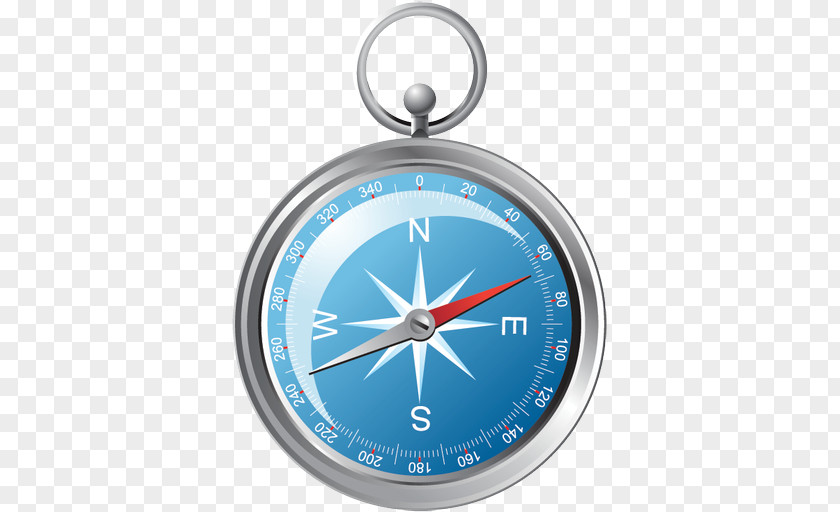 Compass & Clock North Vector Graphics PNG