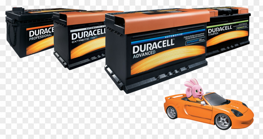Duracell Car Battery 096 / DA74 Advanced Rechargeable Accumulator PNG