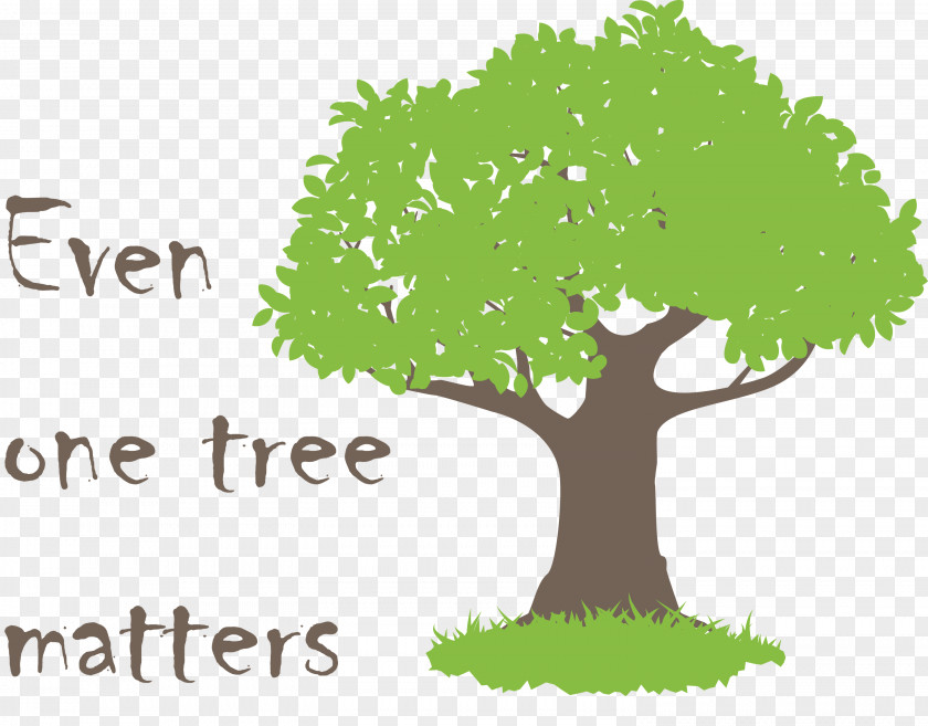 Even One Tree Matters Arbor Day PNG