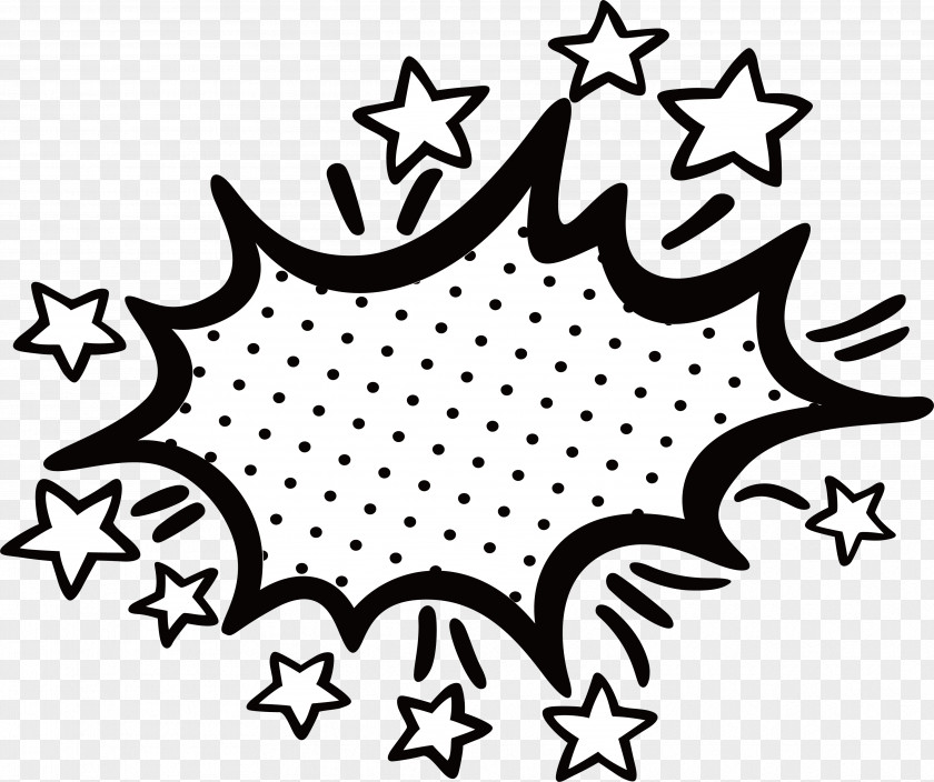 FivePointed Star Decoration Explosion Stickers Sticker Clip Art PNG