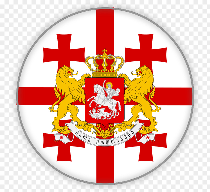 Flag Of Georgia Georgian PNG