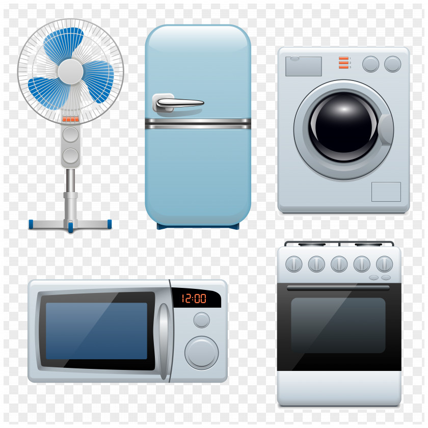 Home Appliances Appliance Refrigerator Microwave Ovens Graphic Design PNG