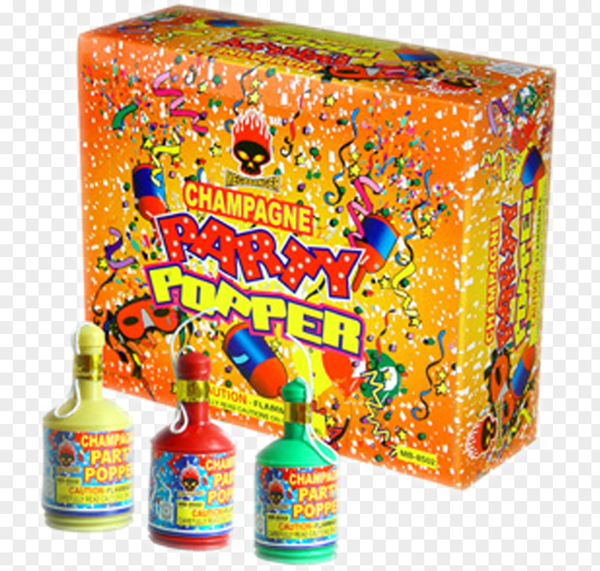 Party Popper Confetti Herbie's Famous Fireworks PNG