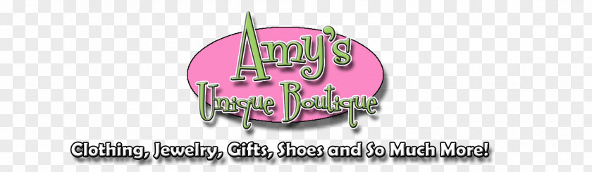 Personalized Fashion Banner Amy's Unique Boutique Kitchen Brand Clothing PNG