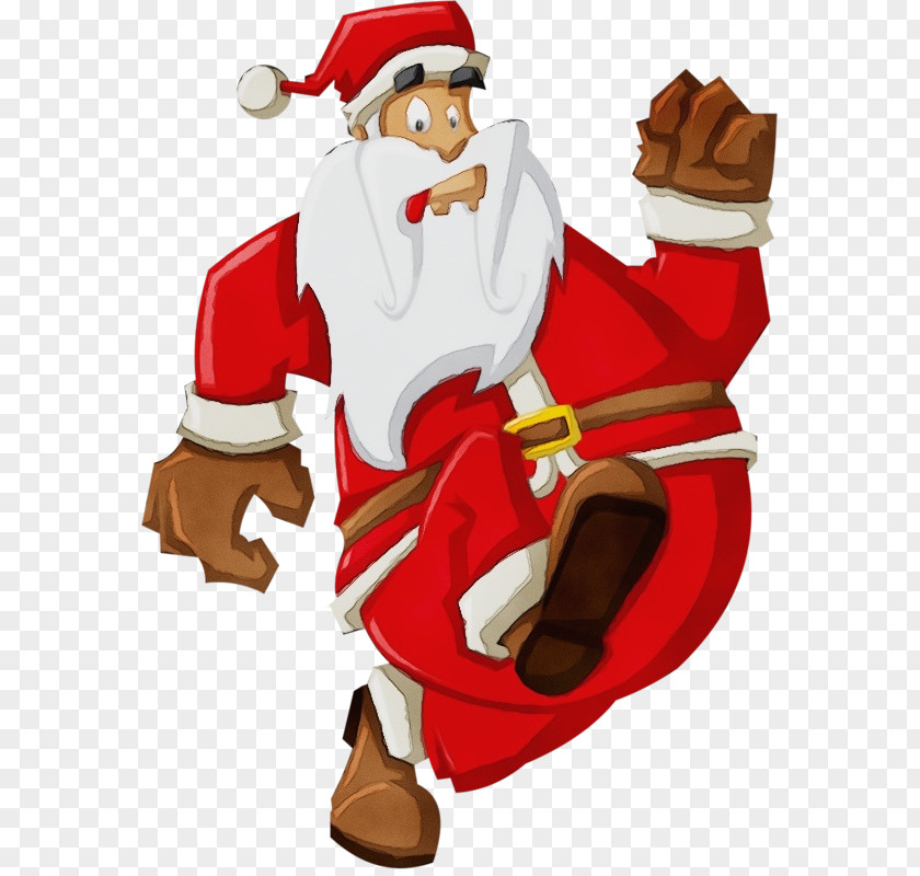 Christmas Cartoon Santa Claus PNG