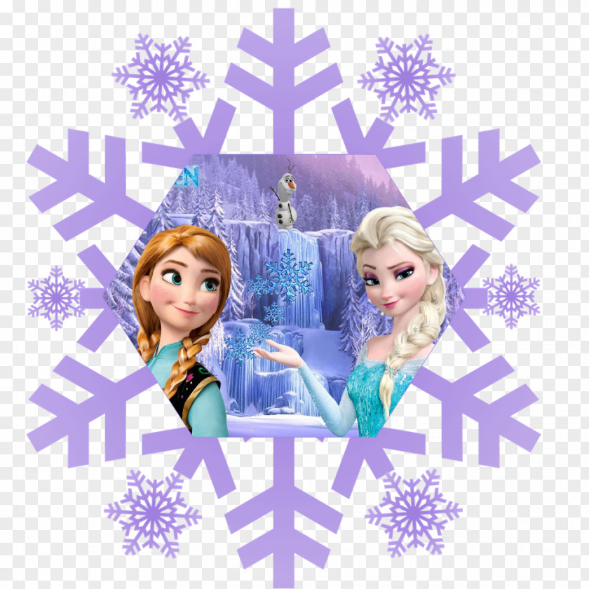 Frozen Snowflake Clip Art PNG