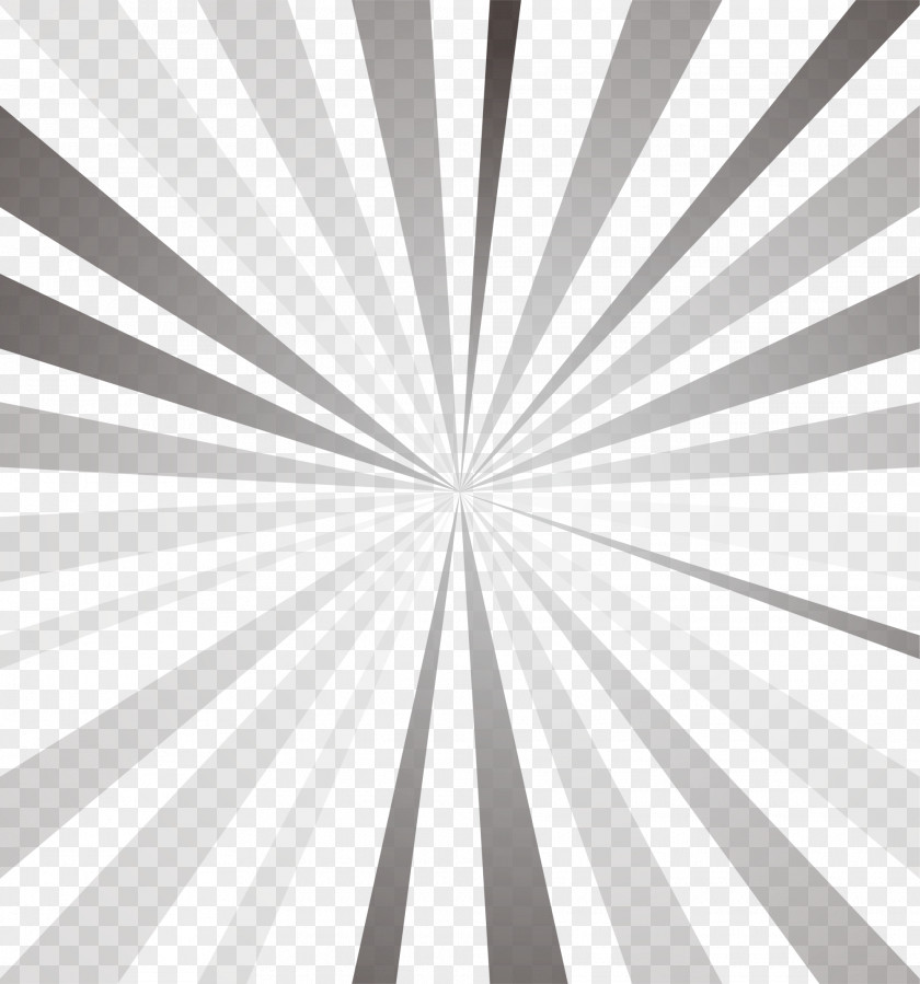 Gray Ray Light Black And White Icon PNG