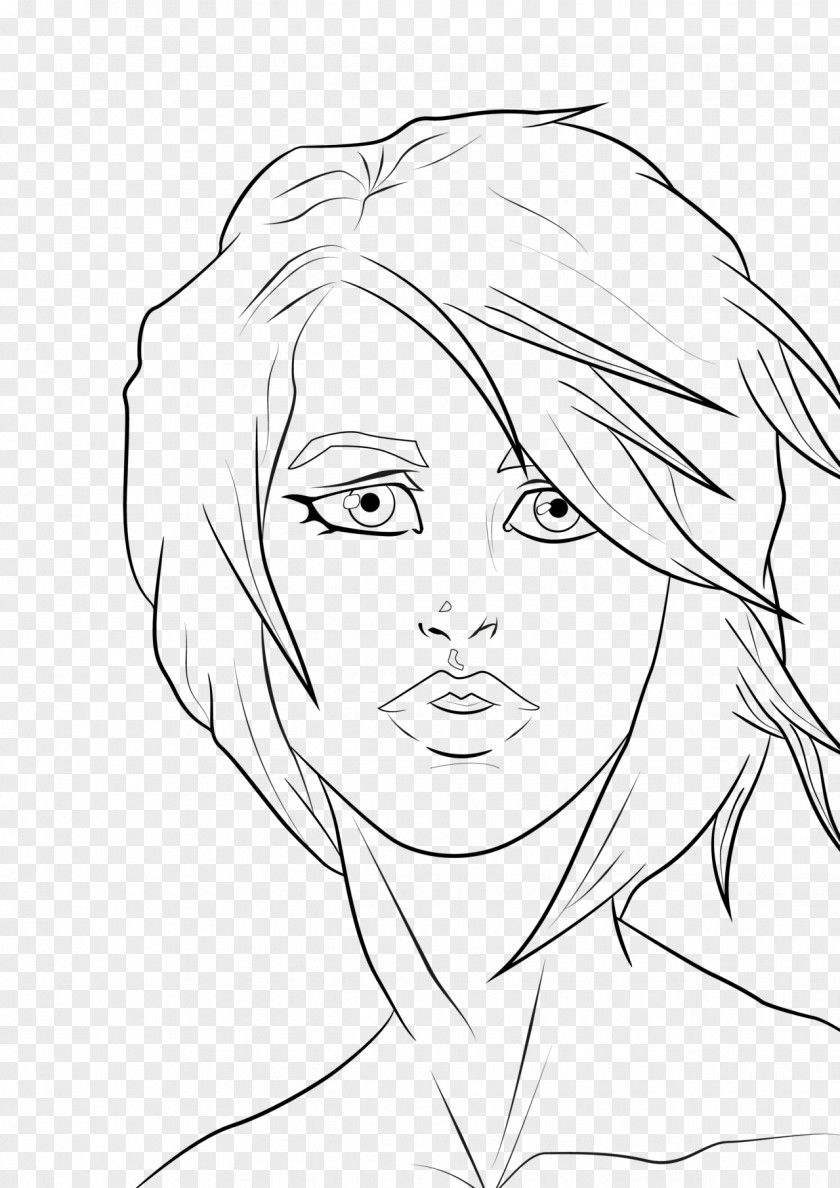 Line Art Drawing Anime Black And White PNG art and white, anime clipart PNG