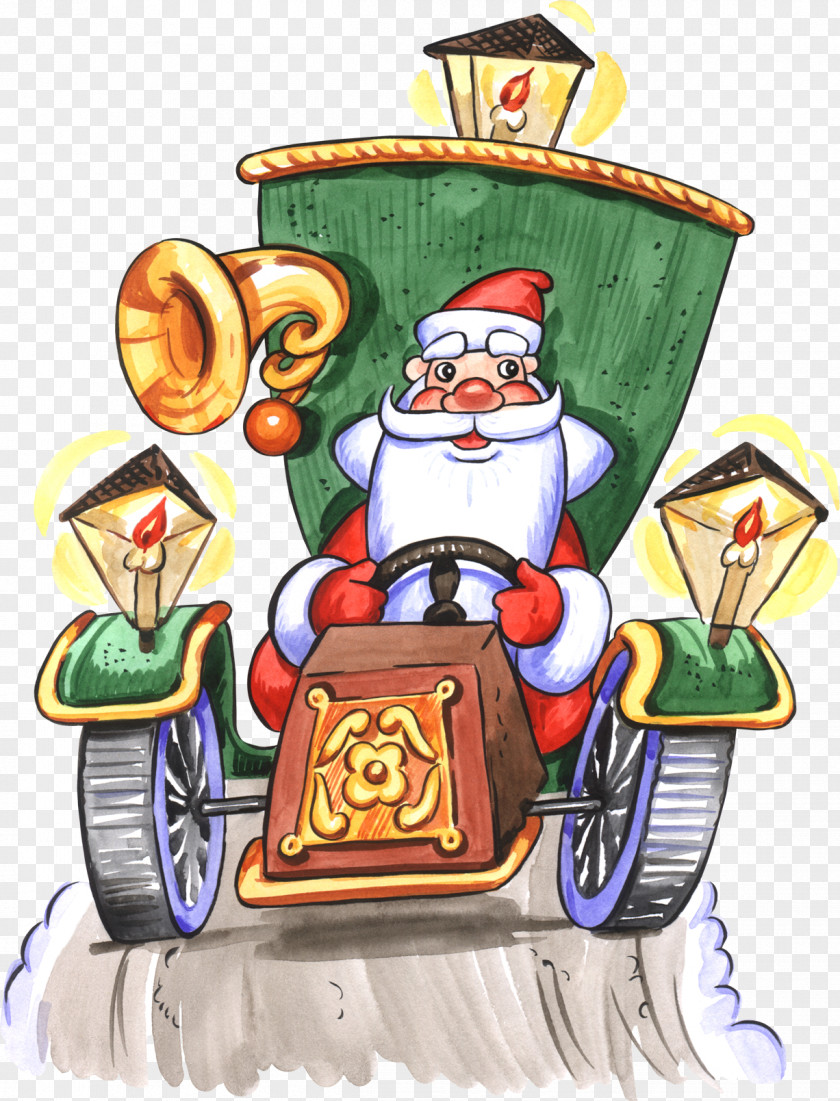 Santa Claus Ded Moroz New Year Snegurochka Grandfather PNG