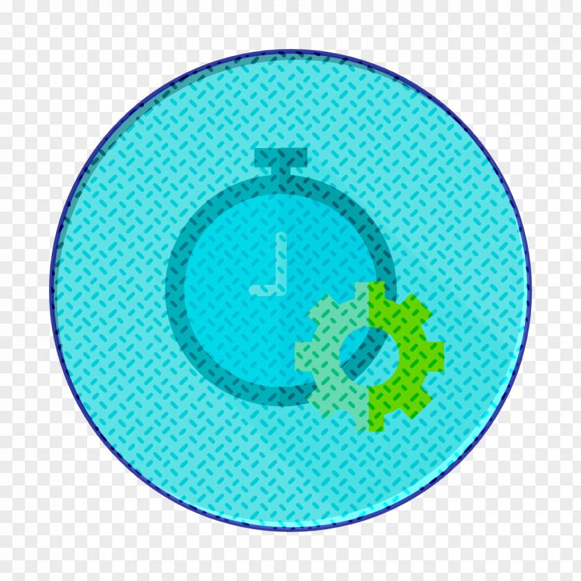 Teamwork Icon Time Stopclock PNG