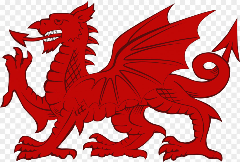 Ara Pennant Flag Of Wales Welsh Dragon Chinese PNG