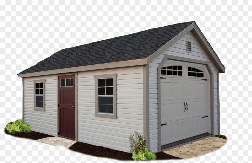Cape Cod Barn Garage Shed Garden House Window PNG