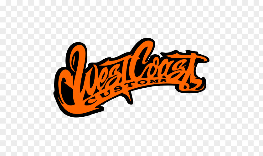Car West Coast Customs Sticker Decal Advertising PNG