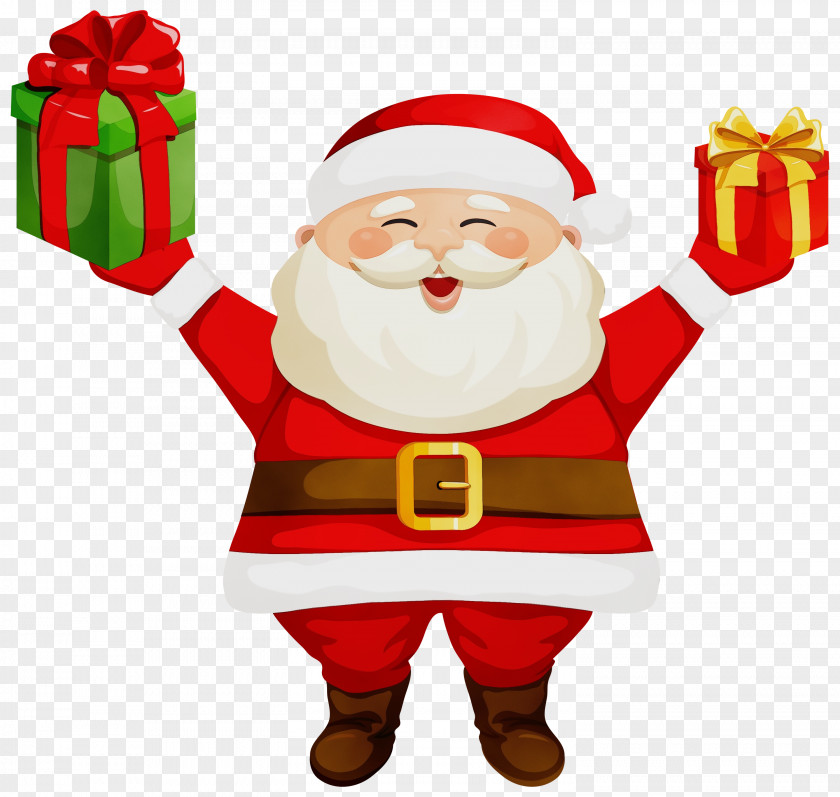 Christmas Cartoon Santa Claus PNG